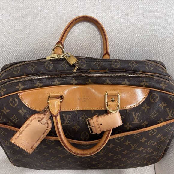 Authentic Louis Vuitton Alize 24 travel suitcase with strap weekend bag - Picture 2 of 12